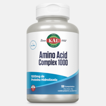 Amino Acid Complex 1000 – 100 comprimidos – KAL