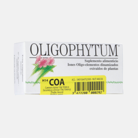 Oligophytum H14 Cobre Ouro Prata – 100 comprimidos – Holistica