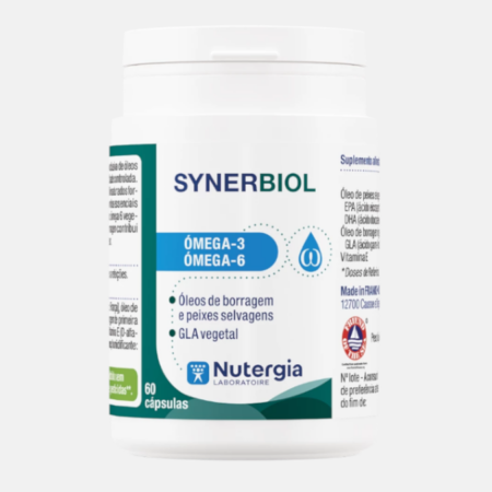 Synerbiol – 60 cápsulas – Nutergia