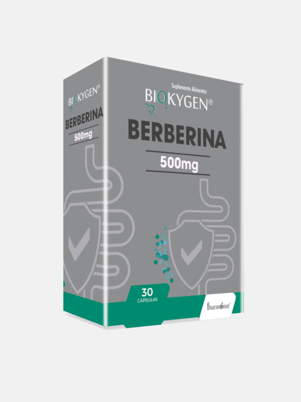 BIOKYGEN Berberina 500mg - 30 cápsulas - Fharmonat