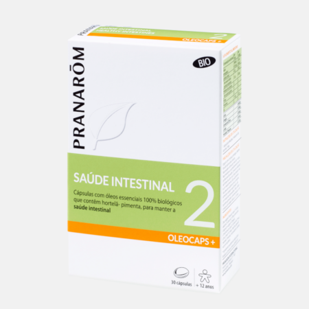 Saúde Intestinal 2 BIO – 30 cápsulas – Pranarom
