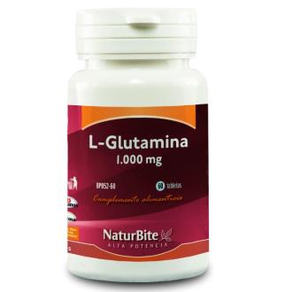 L-Glutamina 1000mg – 60 comprimidos – NaturBite