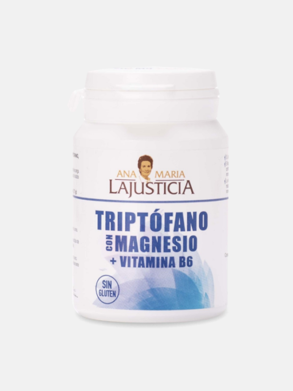 Triptofano com Magnésio + Vitamina B6 - 60 comprimidos - Ana Maria LaJusticia