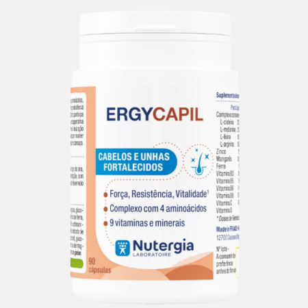 ErgyCapil – 90 cápsulas – Nutergia