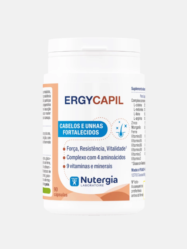 ErgyCapil - 90 cápsulas - Nutergia