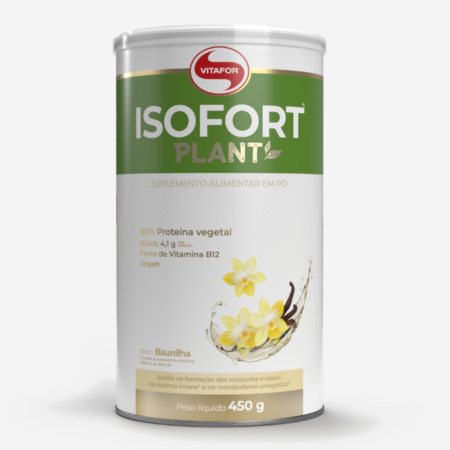 Isofort plant Baunilha – 450g – Vitafor