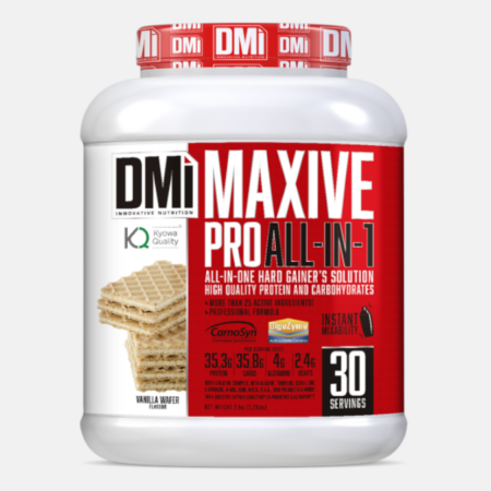MAXIVE PRO ALL-IN-ONE Vanilla Wafer – 2,4kg – DMI Nutrition