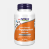 L-Tryptophan Double Strength 1000mg - 60 comprimidos - Now