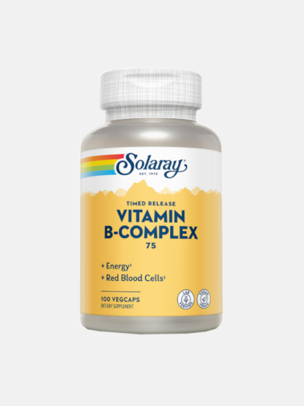 B-Complex 75 - 100 cápsulas - Solaray