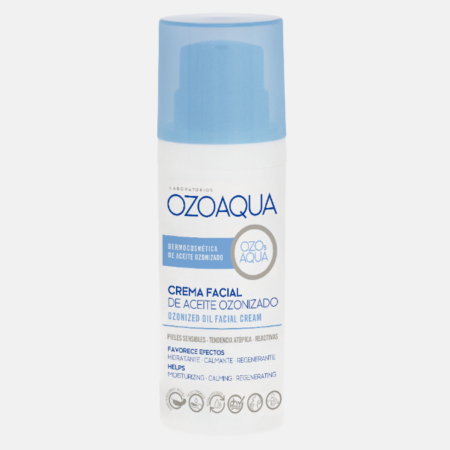 Creme Facial Óleo Ozonizado – 50ml – OzoAqua