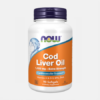 Cod Liver Oil Extra Strengh 1000mg - 90 cápsulas - Now