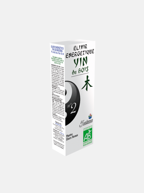 Elixir 2 Yin da Madeira Dente de Leão - 50ml - 5 Saisons