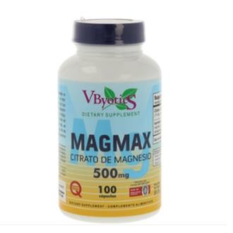 MAGMAX citrato de magnesio 500mg. 100cap.