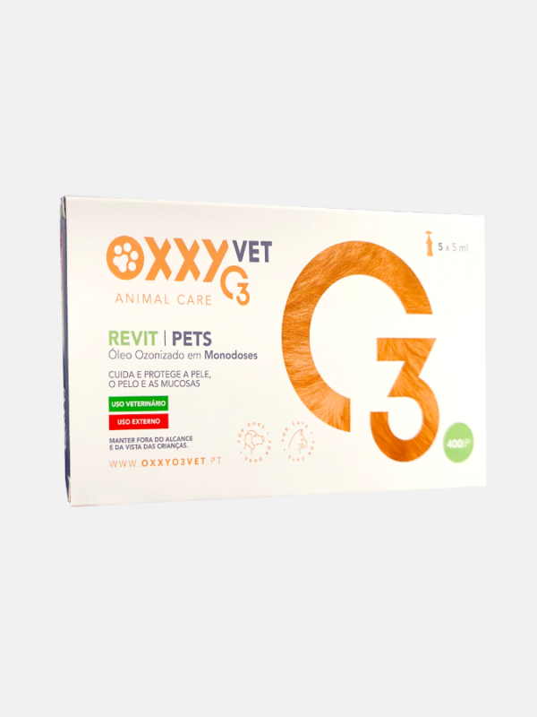 OxxyO3 VET Revit Pets - 5 x 5ml