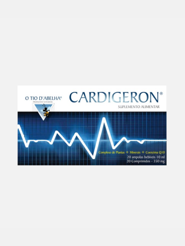 Cardigeron - 20 ampolas + 20 comprimidos - O Tio d´Abelha
