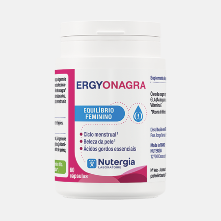 ErgyOnagra – 60 cápsulas – Nutergia
