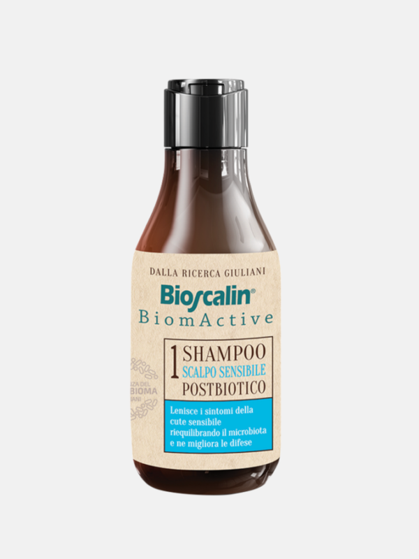 Bioscalin BiomActive Champô Pos-Biótico Sensível - 200ml
