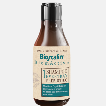 Bioscalin BiomActive Champô PreBiótico Diário – 200ml