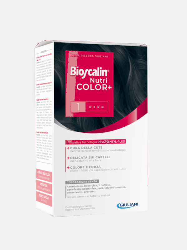 Bioscalin NutriCOLOR+ Coloração Preto 1 - 40ml