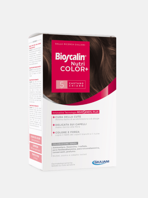 Bioscalin NutriCOLOR+ Coloração Castanho Claro 5 - 40ml