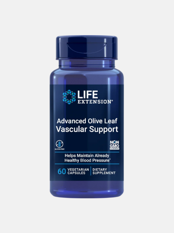 Advanced Olive Leaf Vascular Support - 60 cápsulas - Life Extension