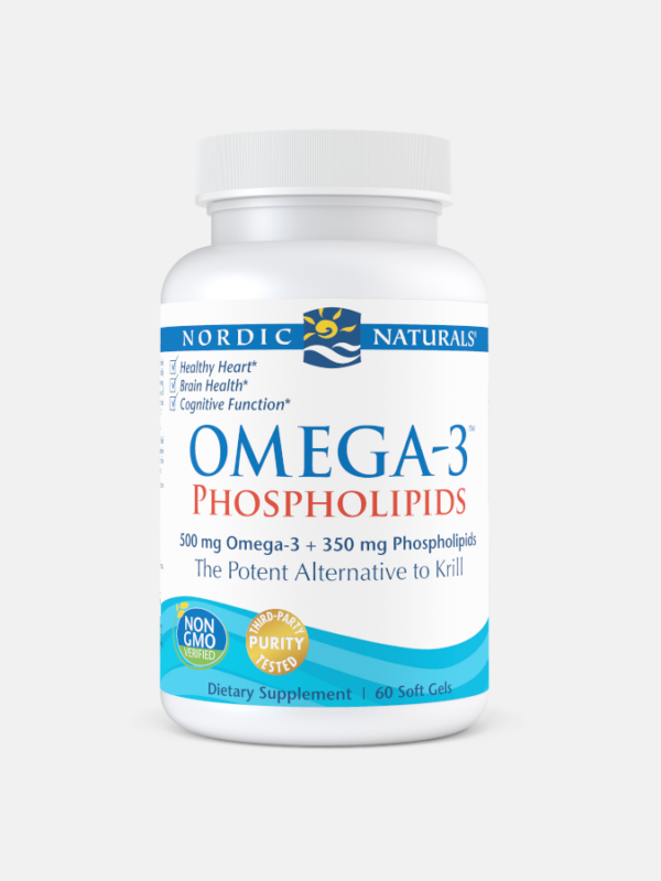 Omega-3 Phospholipids - 60 softgels - Nordic Natural