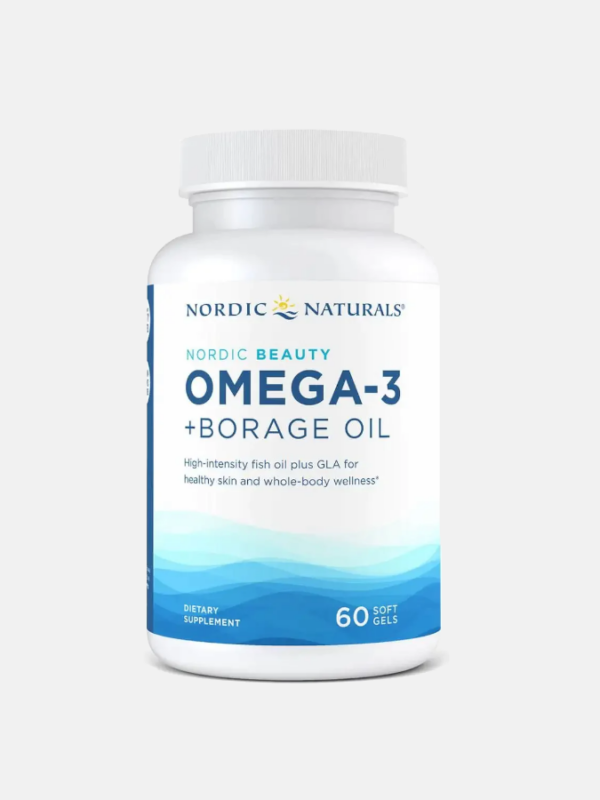 Nordic Beauty Omega-3 + Borage Oil - 60 softgels - Nordic Naturals