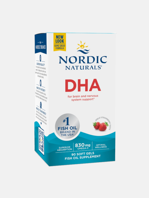 DHA - 90 cápsulas - Nordic Naturals