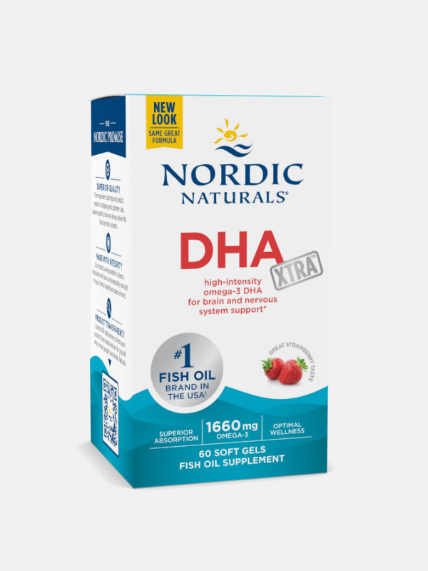 DHA Xtra - 60 cápsulas - Nordic Naturals