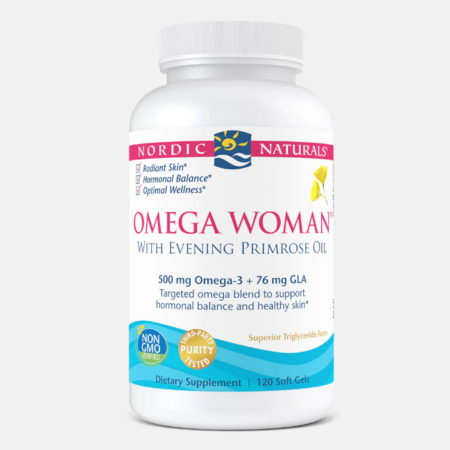 Omega Woman – 120 softgels – Nordic Naturals