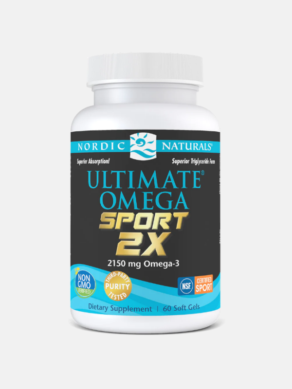 Ultimate Omega 2X Sport - 60 softgels - Nordic Naturals