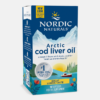 Arctic Cod Liver Oil Lemon - 90 softgels - Nordic Naturals