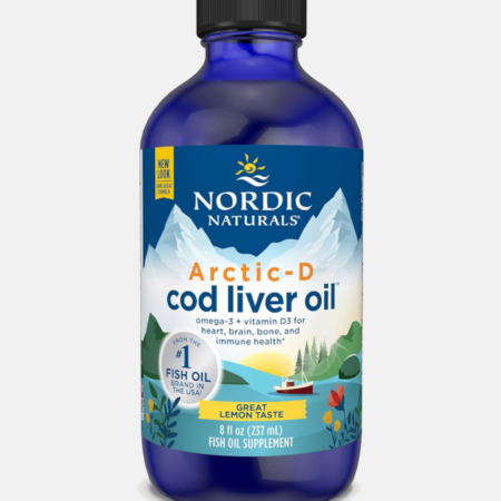 Arctic-D Cod Liver Oil – 237 ml – Nordic Naturals