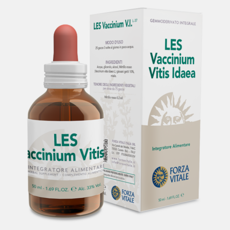 LES Vaccinium Vitis Idaea – 50ml – FORZA VITALE