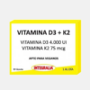 Vitamina D3 + K2 - 30 cápsulas - Integralia