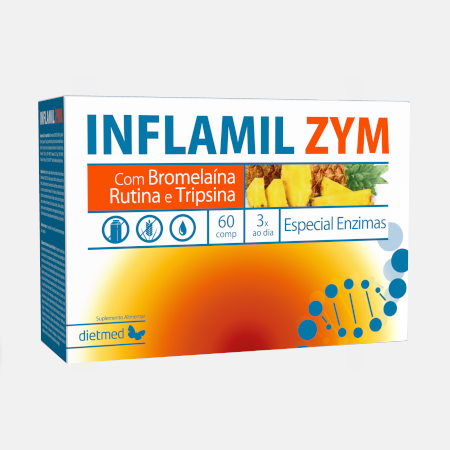 INFLAMIL ZYM – 60 comprimidos – Dietmed