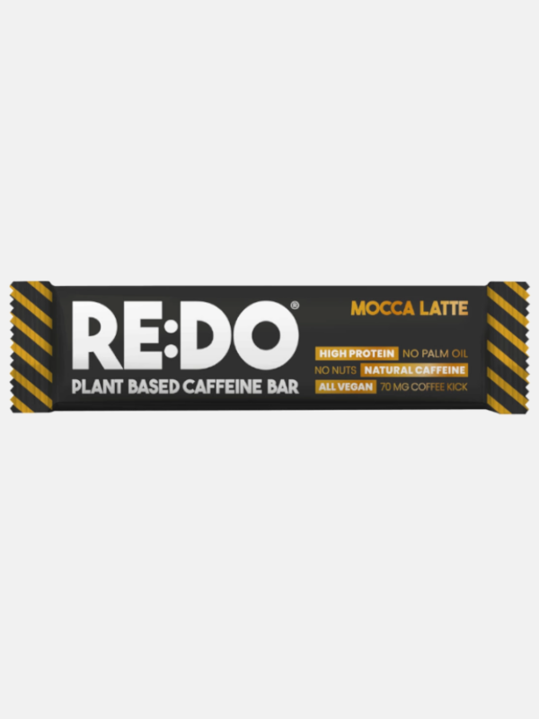 RE:DO Plant Based Protein Bar Mocca Latte - caixa 18 x 60g