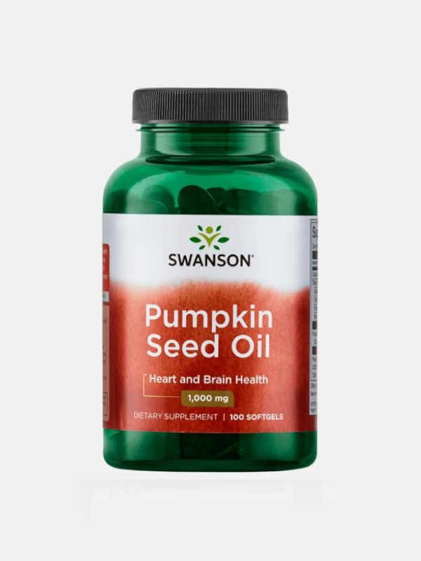 Pumpkin Seed Oil - 100 cápsulas - Swanson