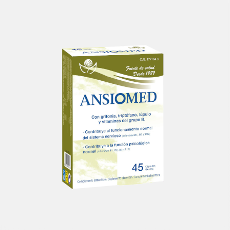 Ansiomed – 45 cápsulas – Bioserum