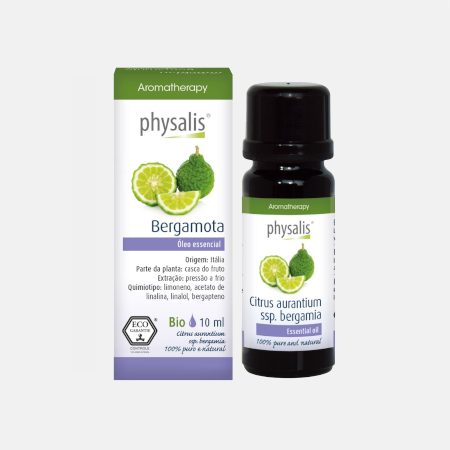 Physalis BERGAMOTA óleo essencial – 10ml – Biocêutica