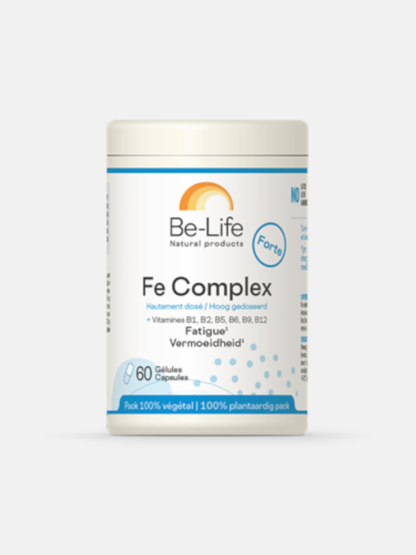 Fe Complex - 60 cápsulas - Be-Life