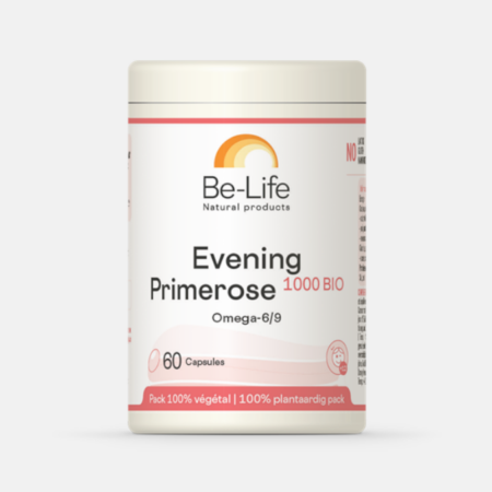 Evening Primrose 1000 BIO – 60 cápsulas – Be-Life