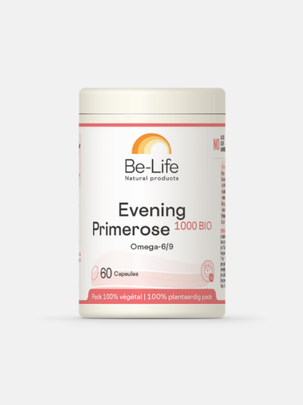 Evening Primrose 1000 BIO - 60 cápsulas - Be-Life