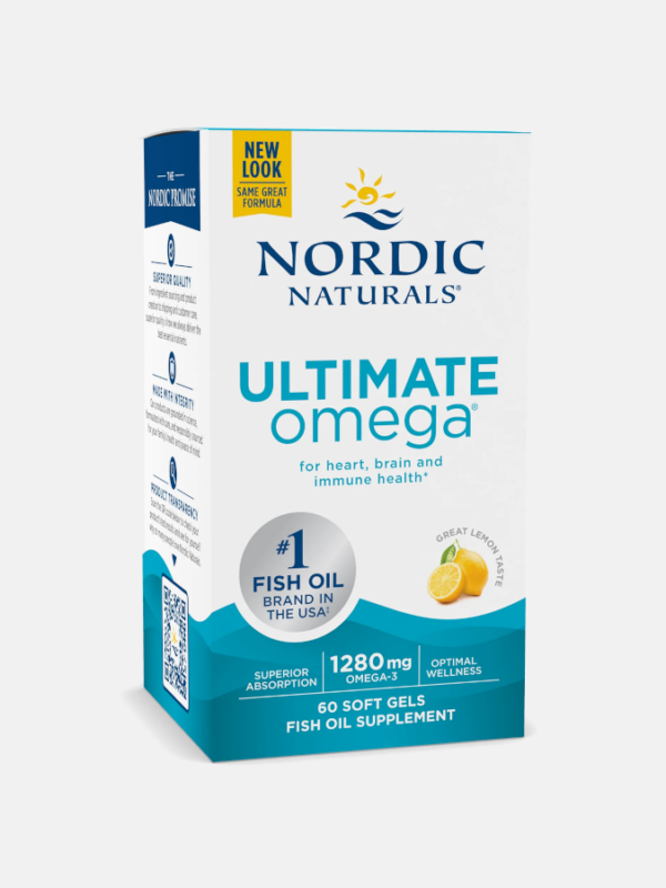 Ultimate Omega - 60 cápsulas - Nordic Naturals