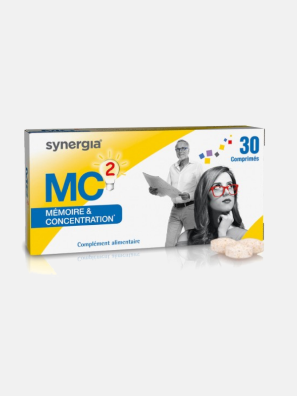MC2 Memória e Concentração - 30 comprimidos - Synergia