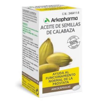 ACEITE DE SEMILLAS DE CALABAZA 50arkocapsulas.BIO
