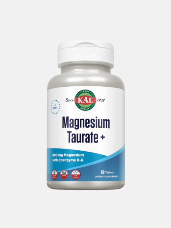 Magnesium Taurate + B6 - 90 comprimidos - KAL