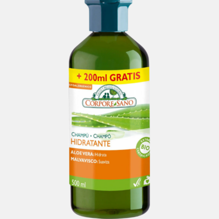 Champo Hidratante Aloe Vera – 300+200ml – Corpore Sano