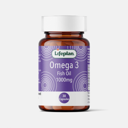 Omega 3 Fish Oils – 30 cápsulas – LifePlan