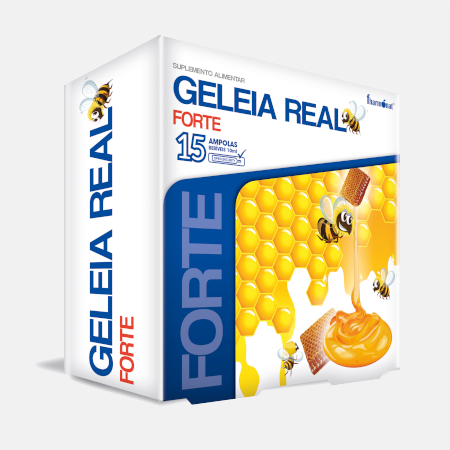 Geleia Real Forte – 15 ampolas – Fharmonat
